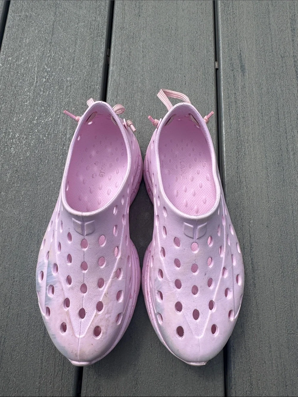Kids Pink Water-Ready Slip-On Sandals with Easy Back Loop